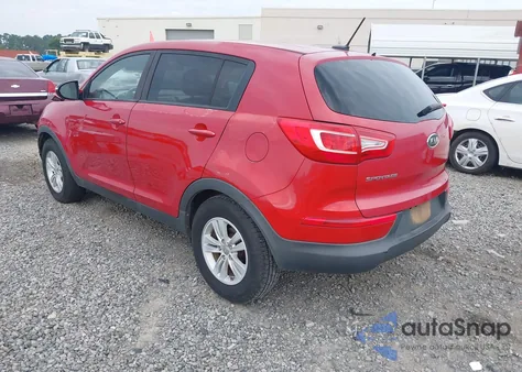 2011 Kia Sportage Lx из США, поврежденный, VIN KNDPB3A28B7089238